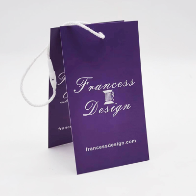 Cotton Hang Tag/ Shoe Verification Tags Tag Name for Dress