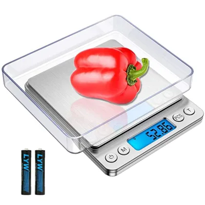 High-precision Electronic Mini Portable Pocket Scale for Gold & Jewelry Kitchen Use Gram Scale with 0.001g Accuracy Weighing
