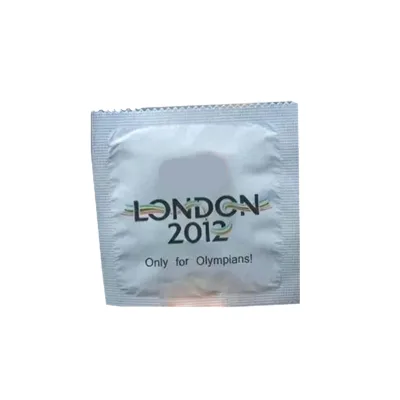 Custom Printed Side Gusset PE Plastic Bag Heat Sealed Aluminum Foil Adult Condom Packaging Custom Print