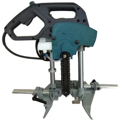Portable Chisel Mortiser Machine Chain Mortising Machine Wood Mortising Square Hole Drill Machine for Ancient Wood Building
