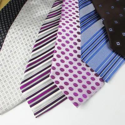 Cheap Price  From China Mulberry Male Custom Men's Tie  9cm Formal Navy Brown Mens Necktie Groom French Wedding Silk Ties