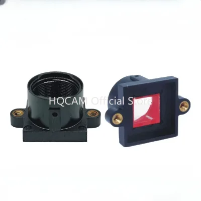 M12 Lens Holder with 650nm Filter Unbiased 20mm Mounting Hole Distance for White and Black Full-Color Surveillance Cameras