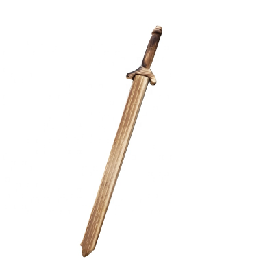 Handmade Wooden Toy Sword with Scabbard