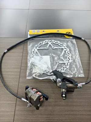 Brake System With 220mm 250mm Disc Rotor High Power Upgrade Parts Fit for Ultra Bee Light Bee X