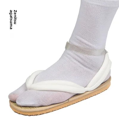 Ghost Extinguishing Blade Clogs Adult Children Cosplay Shoes Full Clear Water Synthetic Fiber Slip-On Japanese Anime Shoes