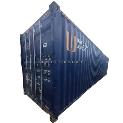 UNTB VN LOGISTIC 40ft Dry High Cube Shipping Container Blue ISO9001 Certified SOC Ready for USA Canada Europe