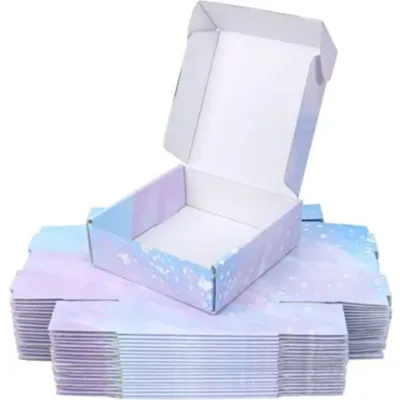 Cardboard Gift Boxes Packaging Corrugated Printing Shipping Logo Custom Mailer Box