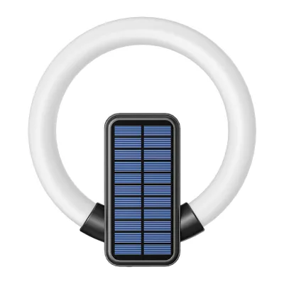Solar IP20 Waterproof LED Wall Light Outdoor Garden Patio Electric Rechargeable RGB 3-Mode Decorative Camping Lamp