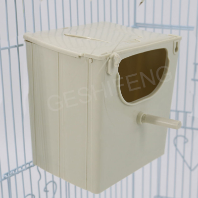 Oem Hot Sale Plastic Love Birds Cage Bird Breeding Nest Box