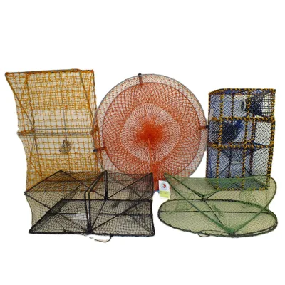 Factory Wholesale Collapsible Fishing Trap with Accessory Crab Boxes Fishing Crab Traps for Commercial Catch Fishing