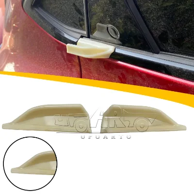 2022 New Arrivals ABS Carbon Fiber NO Drilling Pair Rear Left Right Rear Exterior Door Handle for Ford Mustang Mach E 2021+