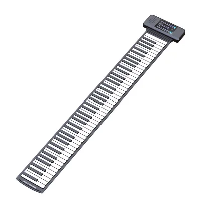 Good Quality Folding Portable Rechargeable 88 Keys Thickened Soft Roll up Electronic Piano for Beginner