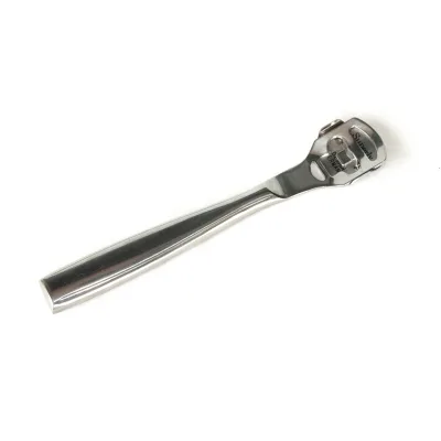 Wholesale Silver Feet Cutter Pedicure Scraping Stainless Steel Cuticle Pusher Dead Skin Knives