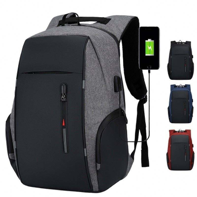 Rucksack Anti Theft Men Backbag Travel Daypacks Male Leisure Backpack Mens Men Laptop USB Backpack School Bag