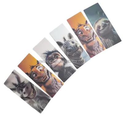 Hot selling lenticular bookmark leticular printing manufacturer lenticular picture 3d bookmark