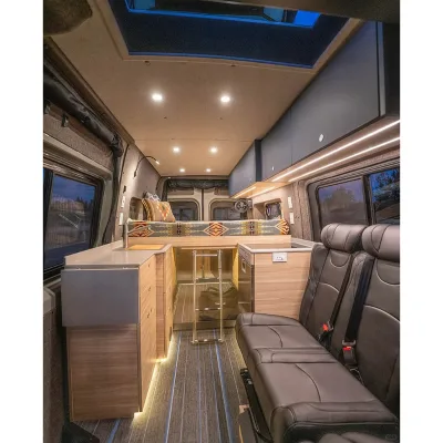 Factory Custom Diesel New RV Body Box Conversion Kits Car Interior Accessories Inter Upgrade for Sprinter Truck Camper Van