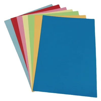 Uncoated White Blue Green Pink Yellow Coloured Bond Paper Color Bristol Paper