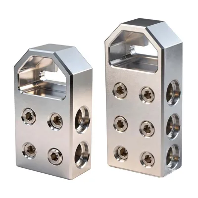 4/6-Way Copper Crimp Terminal Car Audio Battery Head Connector Conversion Battery Terminal