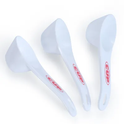 Food Grade 20ml Plastic Measuring Spoon Customizable Pattern Logo Print Scoop for Milk Powder and Coffee