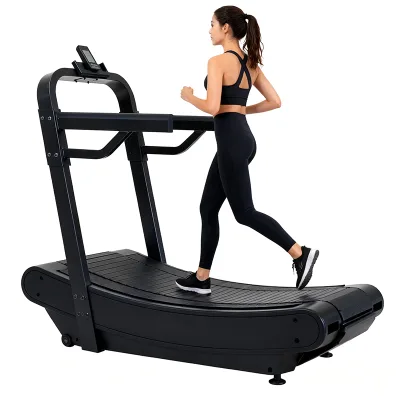 Self-generated Manual Treadmill Ideal for HIIT and Sprint Workout, Necessary Cardio Device for Functional Fitness Clubs