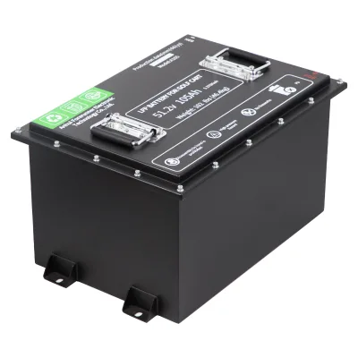 Sightseeing Car Golf Cart Lithium Battery with Heating Function 51.2V 105AH 72V 150AH 48V 105AH