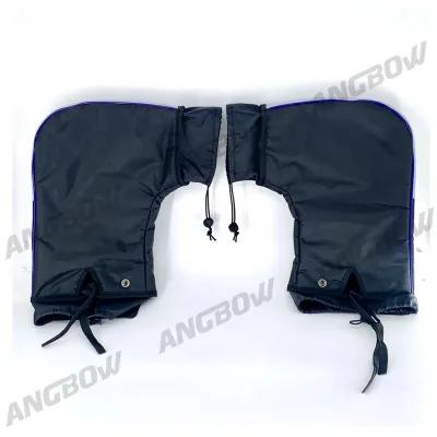 Universal Motorcycle Hand Warmers with Reflective Strip for Enhanced Visibility and Winter Riding Comfort