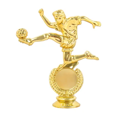 Factory Soccer Parts Football Trophies Sports Metal Trophy Plastic Figures