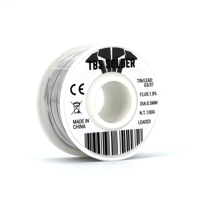 TBS SOLDER 100G DIA 0.5MM Premium Leaded Solder