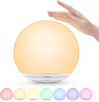 Wholesale Round Night Lamp RGB 3000K for Baby in Bedroom