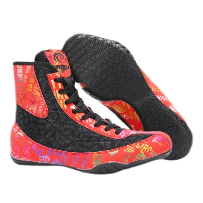 Custom Logo Women Baby Day Key Mixing Wrestling Boots Men Boxing Shoe for Manufacturers