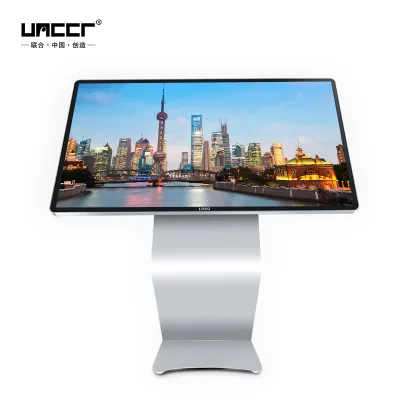 55 inch pc windows system digital signage totem capacitance touch screen kiosk advertising player
