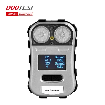 DUOTESI Best Seller Handheld CE Approved, Gas Alarm, Toxic Tester, Monitor, Compact Detector Triple Alarm for Chemical Plant.