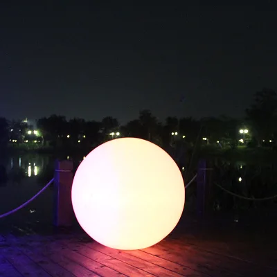 Manufacturer customized 16 Color Changing Waterproof Solar Illuminated Led Ball Lights Outdoor hotsale