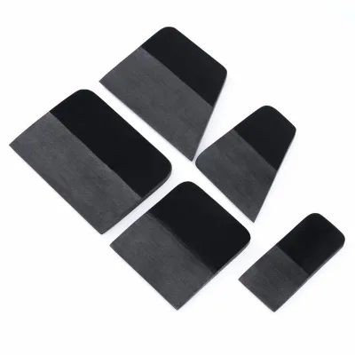 SITEKE Auto Film Scraper 5 Black PPF Vinyl Wrapper Car Paint Protective Film Scraper Tool Measuring & Analysing Instrument