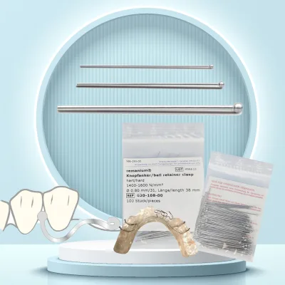 Manual Orthodontic Clearance Ball with Stainless Steel Wire for Dental Use-Adjacent to Sulcus