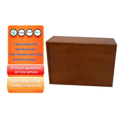 Antique Style Wooden Keepsake Box Retro Storage Boxes Home Decorative Wooden Box