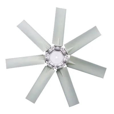 Industrial Nylon 7 Leaves Fan Blades with Adjustable Angle (20-50) and 320-815mm Diameter for Cooling Tower Applications