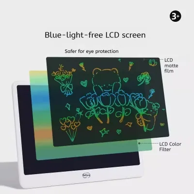 Hot Item 13inch 16inch for Drawing Doodling Practice One-Click Clear LCD Children's Writing Board
