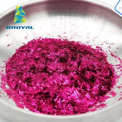 High-quality Non-toxic Long-strip Glitter and Metallic Craft Sequins for Resin Art Paints and Packaging Materials