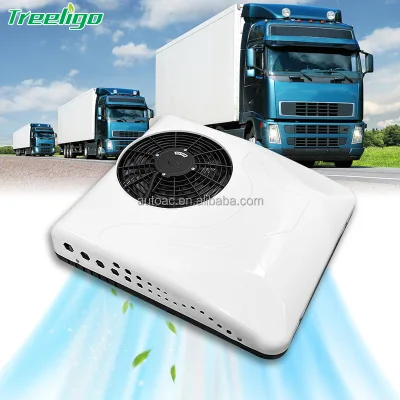 12v Truck Sleeper Battery Power Universal Cab Car Heat Pump 12v Truck Rooftop air Conditioner Park air Conditioning