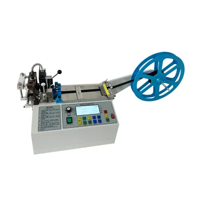 987 Angle Bevel Ribbon Webbing Tape Cutting Machine
