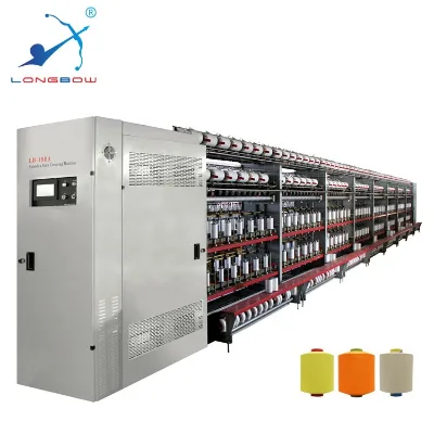 LYCRA/ SPANDEX /RUBBER YARN COVERING MACHINE (MENEGATTO /OMM)