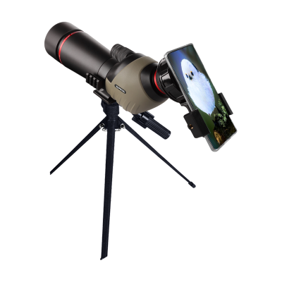 20-60X60AE Spotting Scope with Tripod Phone Adapter Monocular Telescope for Hunting Bird Watching