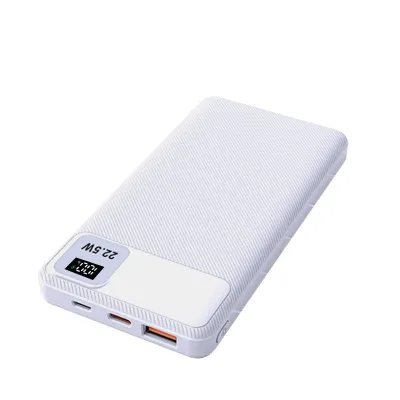 Customizable Gift Box Packaging OEM ODM LOGO 22.5W Quick Charge LED Display Portable Power Bank 10000mah for Gifts Business