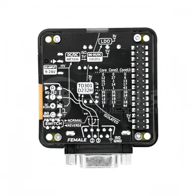 RS232F with Isolated RS232 Serial Communication Module Female DB9 Interface