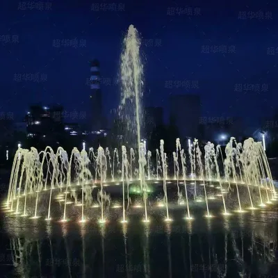 Small Outdoor Portable Water Feature Color-Changing LED Lights Garden Fountain