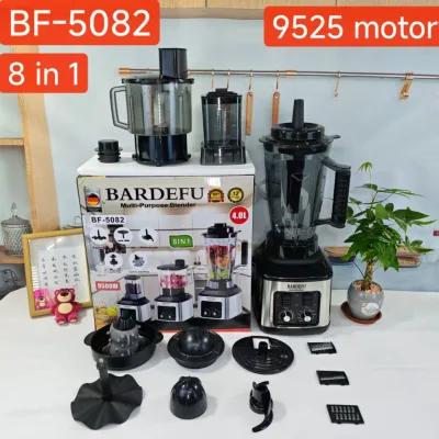 5082 8-in-1 Multifunctional 4L Blender with 8 Blades Modern Style Household Mixer Juicer Ice Smoothies Maker