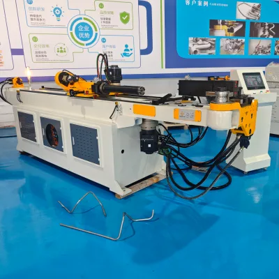 CNC Automatic Hydraulic Motor Pump PLC Tube Pipe Bending Machine CE Heavy Duty Square Stainless Steel Bender