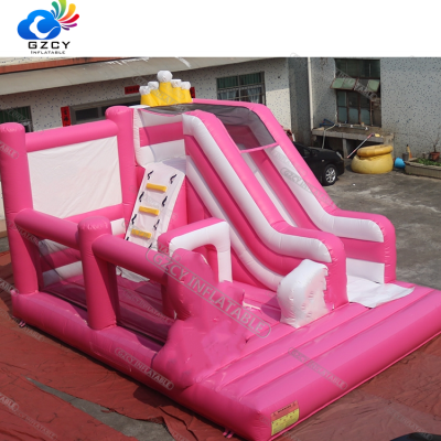 Hot Selling and Cheap Bouncy Castle Bouncy Castle with Slide Commercial Inflatable Castle Outdoor Kids Inflatable Playground