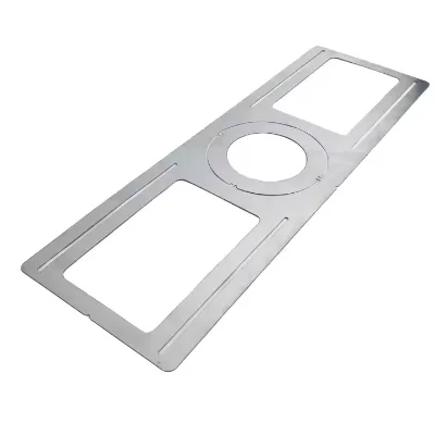 Hot-selling panel light installation Galvanized bottom plate 3 4 6 "round panel universal mounting bracket